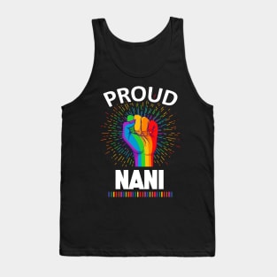 Proud Nani Gay Lgbt Tank Top